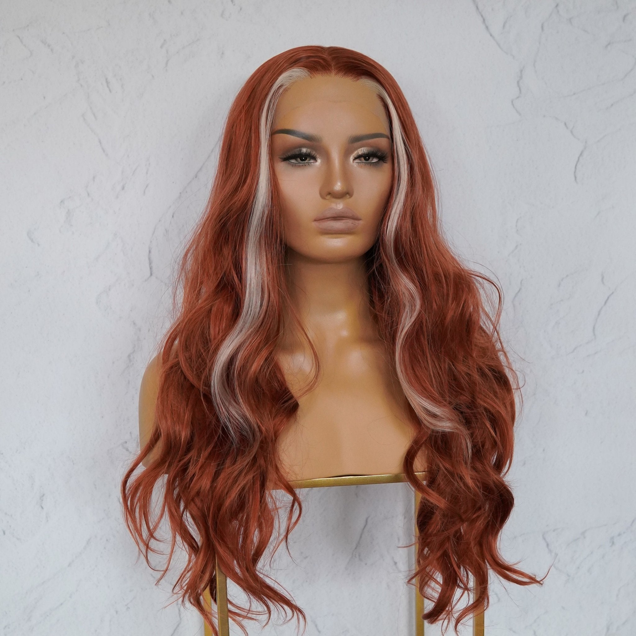 LOLA Red Lace Front Wig - Milk & Honey