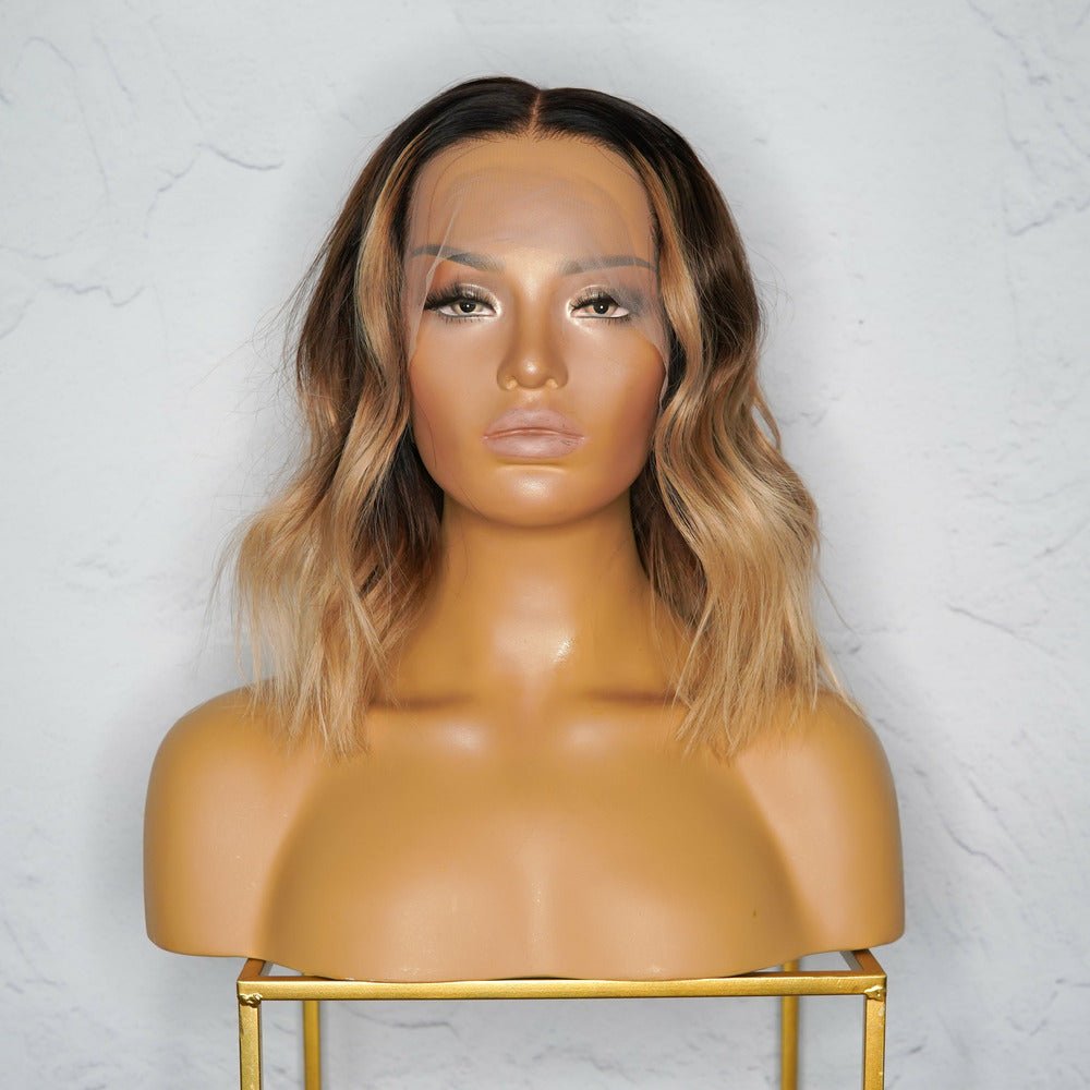 LORELEI Human Hair Lace Front Wig ** READY TO SHIP ** - Milk & Honey
