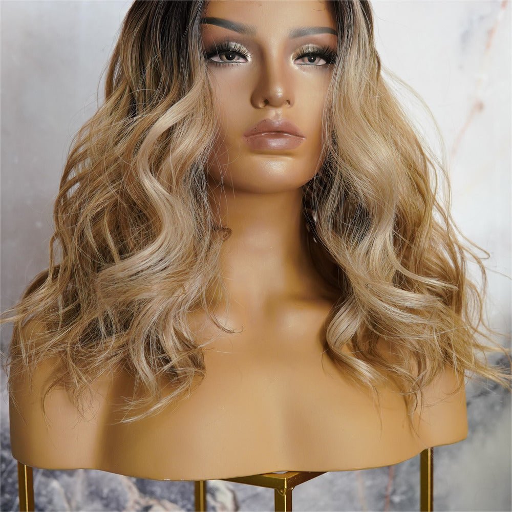 LUCY Caramel 16" Lace Front Wig - Milk & Honey