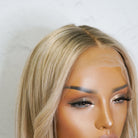 LULU Human Hair Lace Front Wig - Milk & Honey