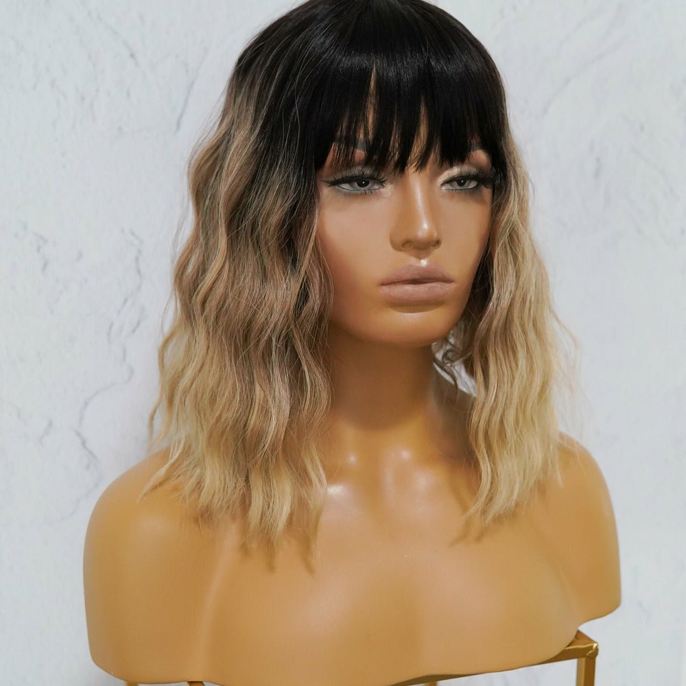 LUNA Ombre Fringe Wig - Milk & Honey