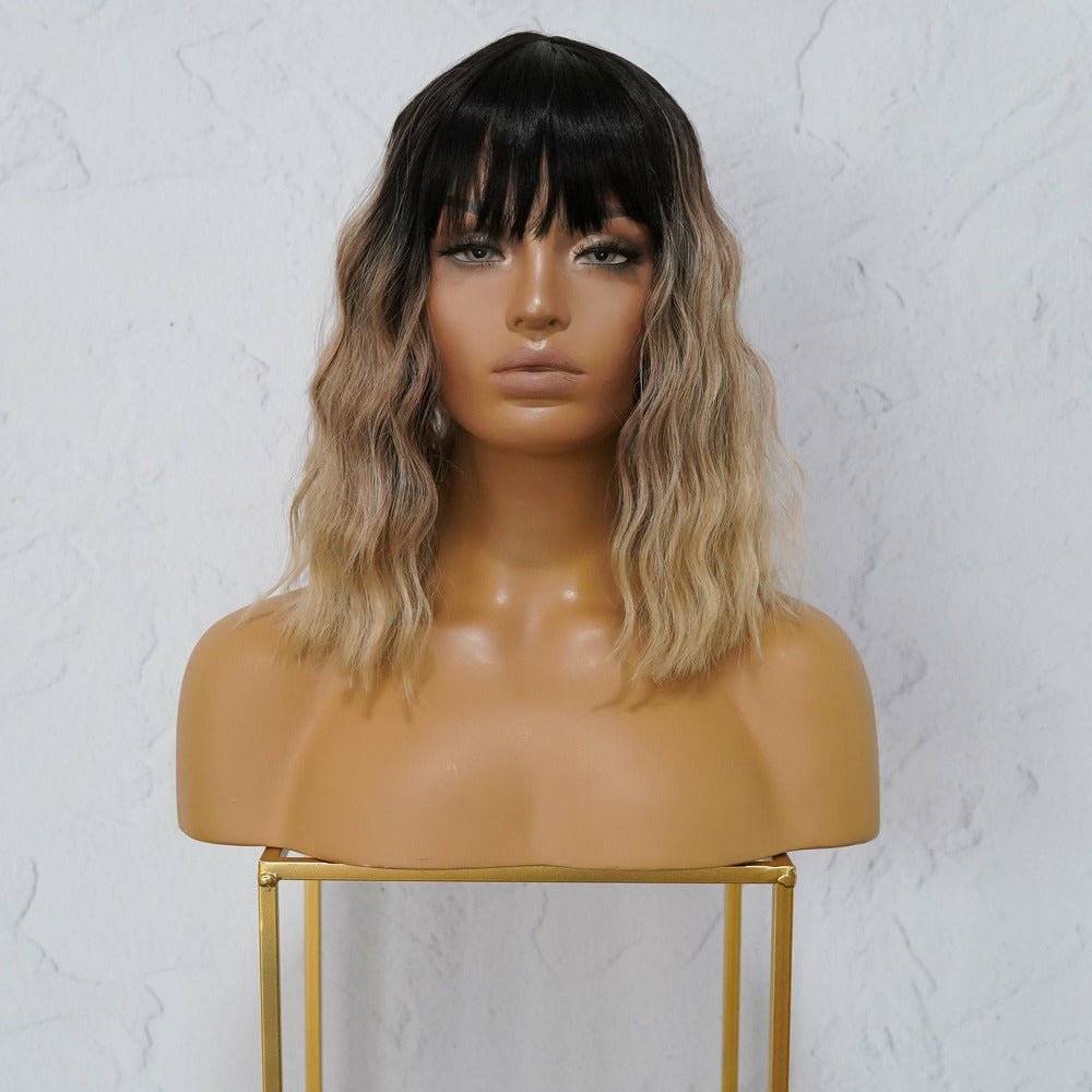 LUNA Ombre Fringe Wig - Milk & Honey