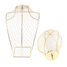 LUXE Metal Wig Stand - Gold - Milk & Honey