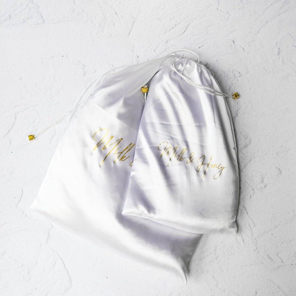 Luxe Satin Care Bag - Milk & Honey