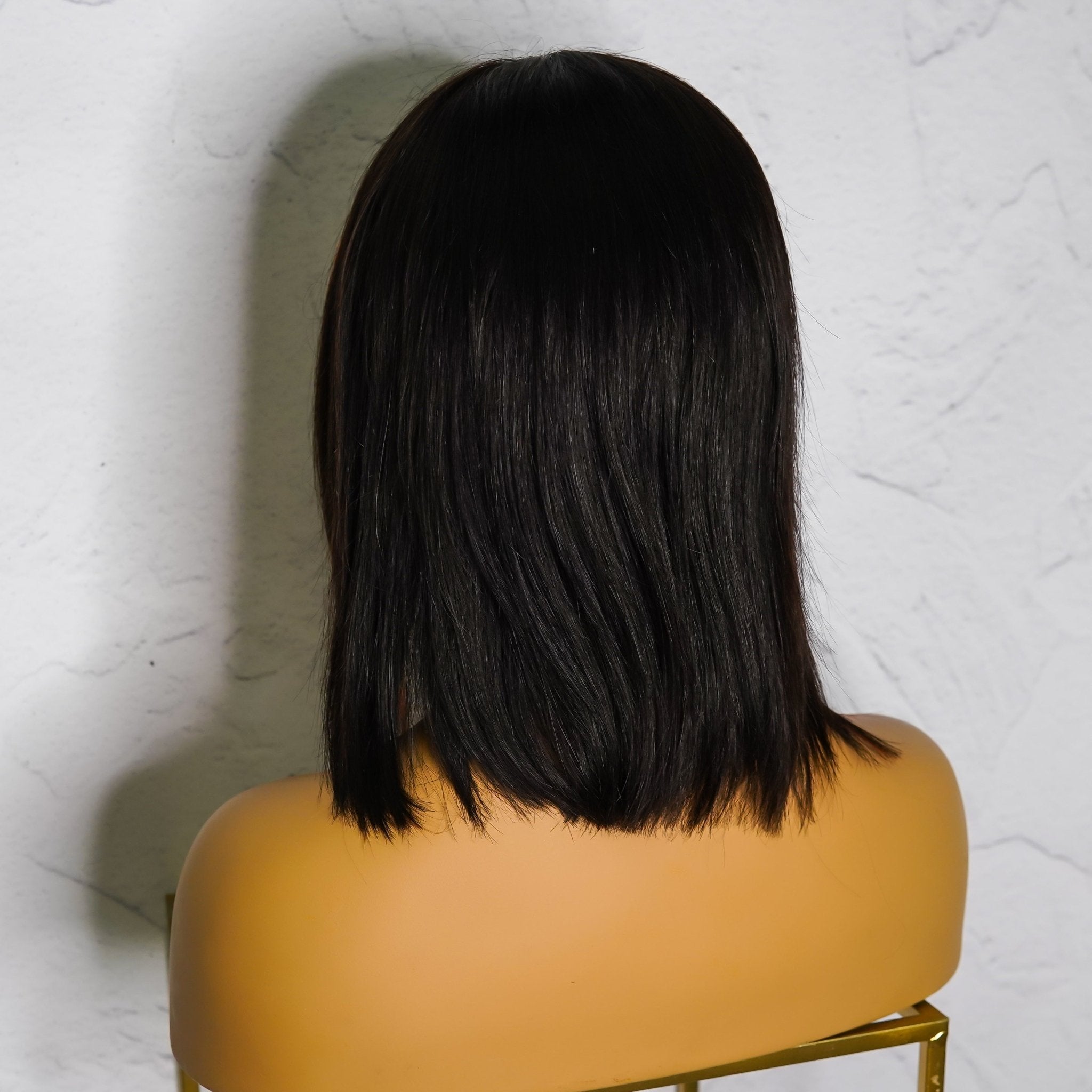 MADDIE Human Hair Lace Front Wig ** READY TO SHIP ** - Milk & Honey