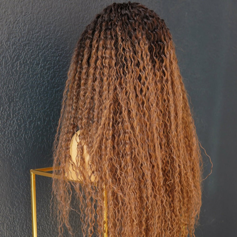 MEGAN Ombre Brown Lace Front Wig - Milk & Honey