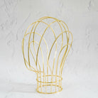 Metal Wig Stand - Gold - Milk & Honey