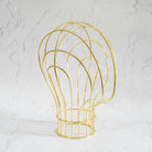 Metal Wig Stand - Gold - Milk & Honey