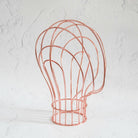 Metal Wig Stand - Rose Gold - Milk & Honey