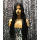 Michelle 22" Human Hair Lace Front Wig - Milk & Honey