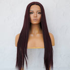 MICHELLE Burgundy Lace Front Wig - Milk & Honey