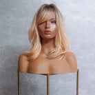 MIKA Blonde Ombre Fringe Wig - Milk & Honey