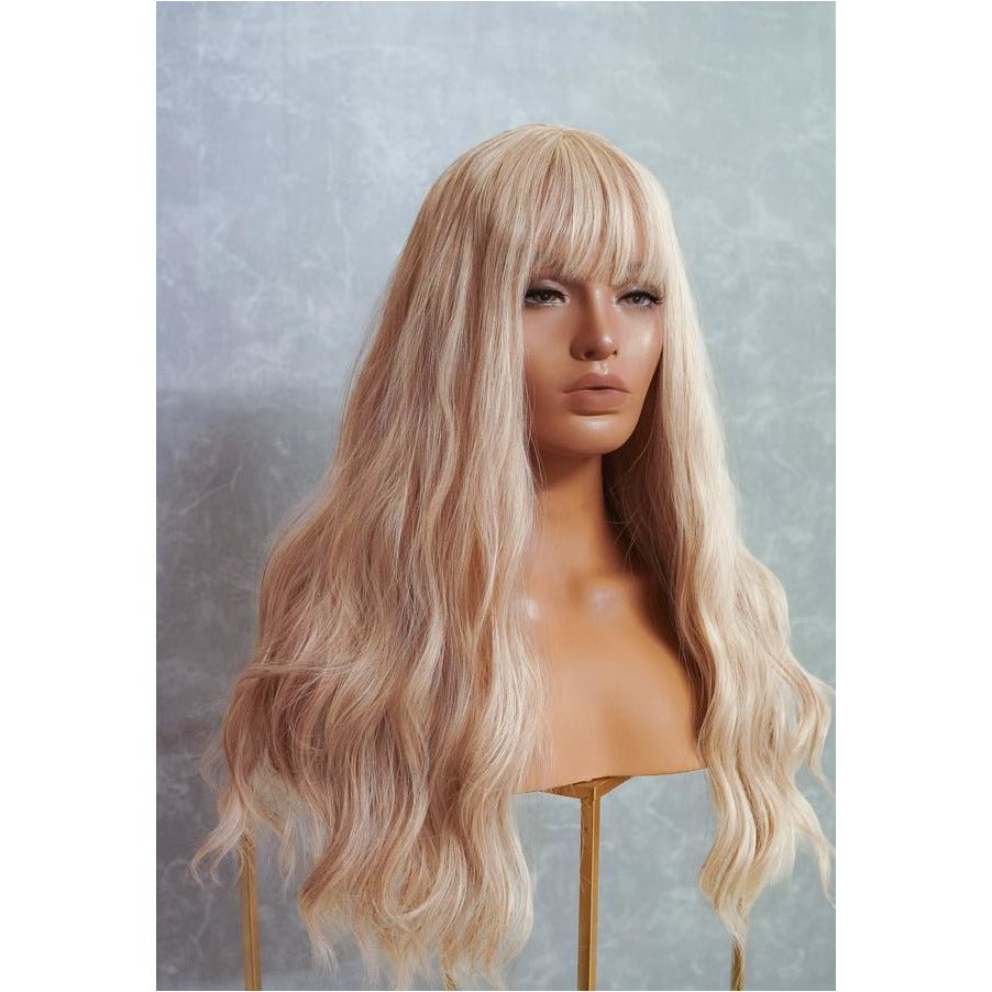 MILLY Beach Blonde Fringe Wig - Milk & Honey