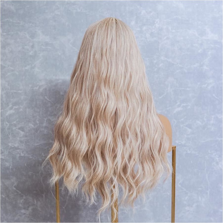 MILLY Beach Blonde Fringe Wig - Milk & Honey