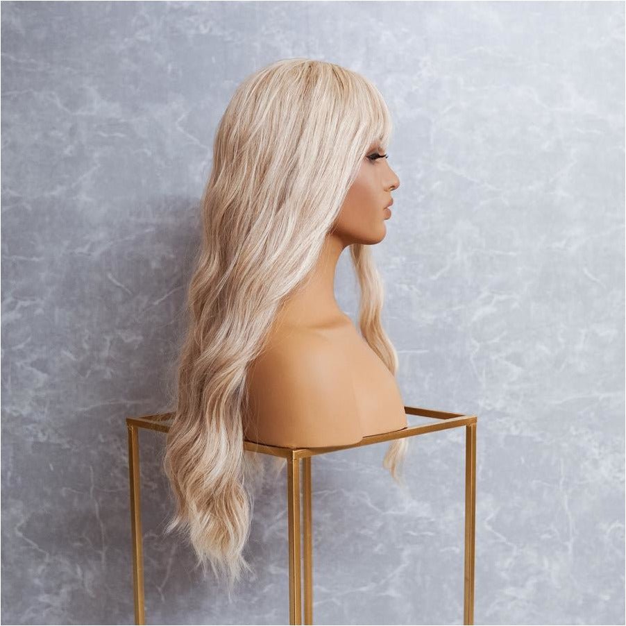 MILLY Beach Blonde Fringe Wig - Milk & Honey