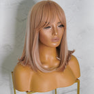 MIMI Strawberry Blonde Fringe Wig - Milk & Honey