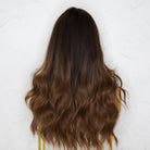 NADIA Dark Chocolate Ombre Lace Front Wig - Milk & Honey