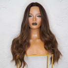 NADIA Dark Chocolate Ombre Lace Front Wig - Milk & Honey