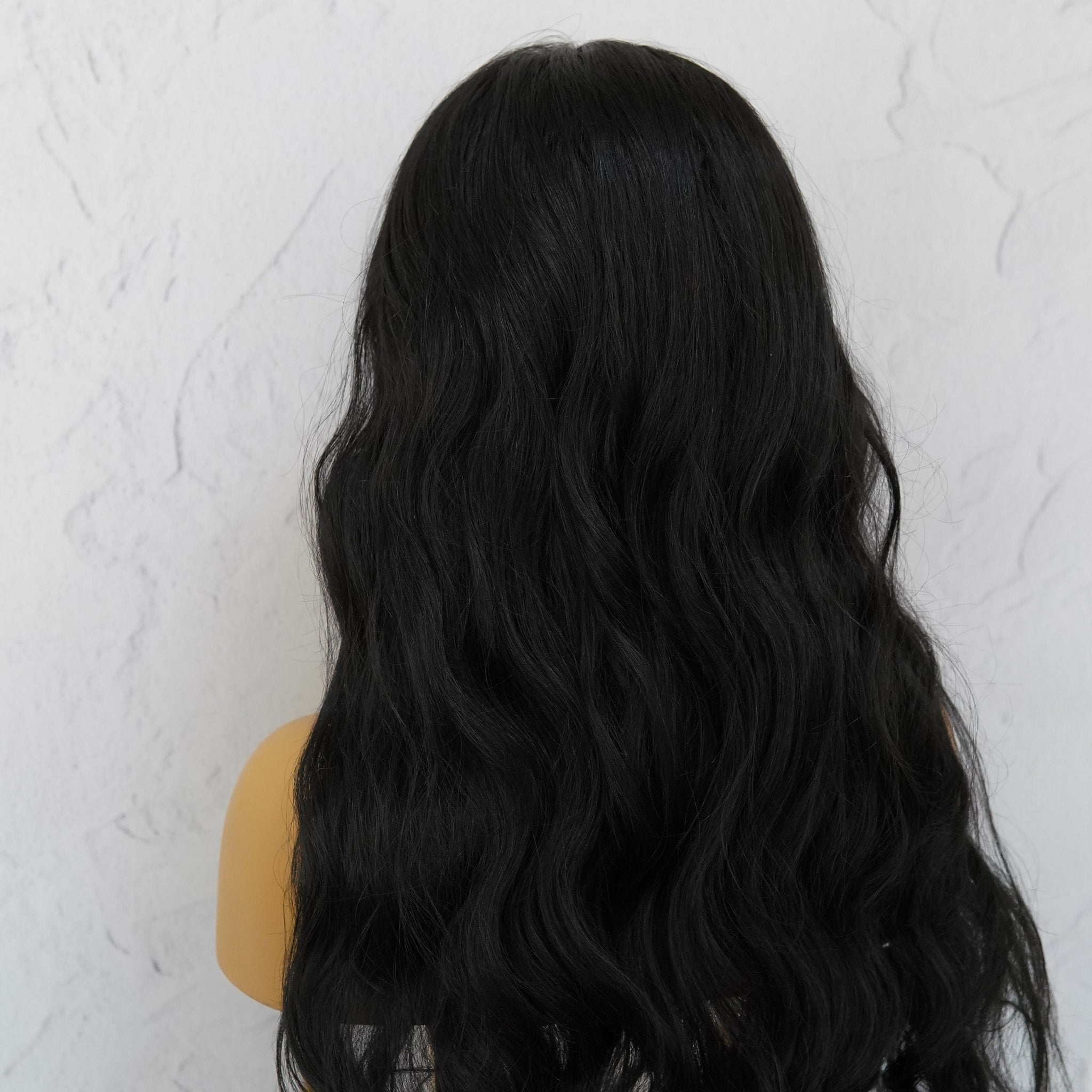 NERA Black 30" Lace Front Wig - Milk & Honey