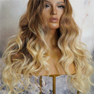 NIKKI OMBRE 30" Lace Front Wig - Milk & Honey