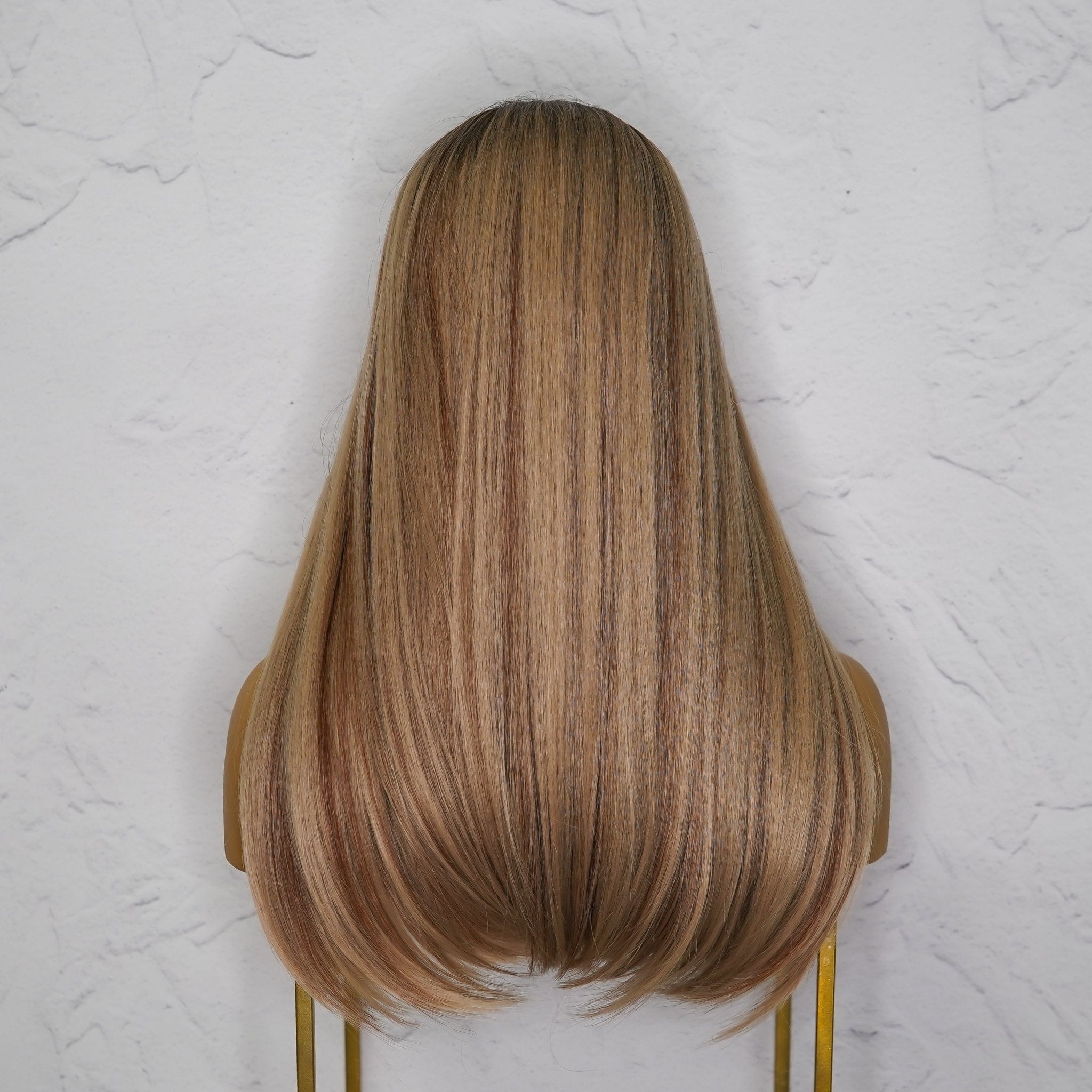 OAK Caramel Fringe Wig - Milk & Honey