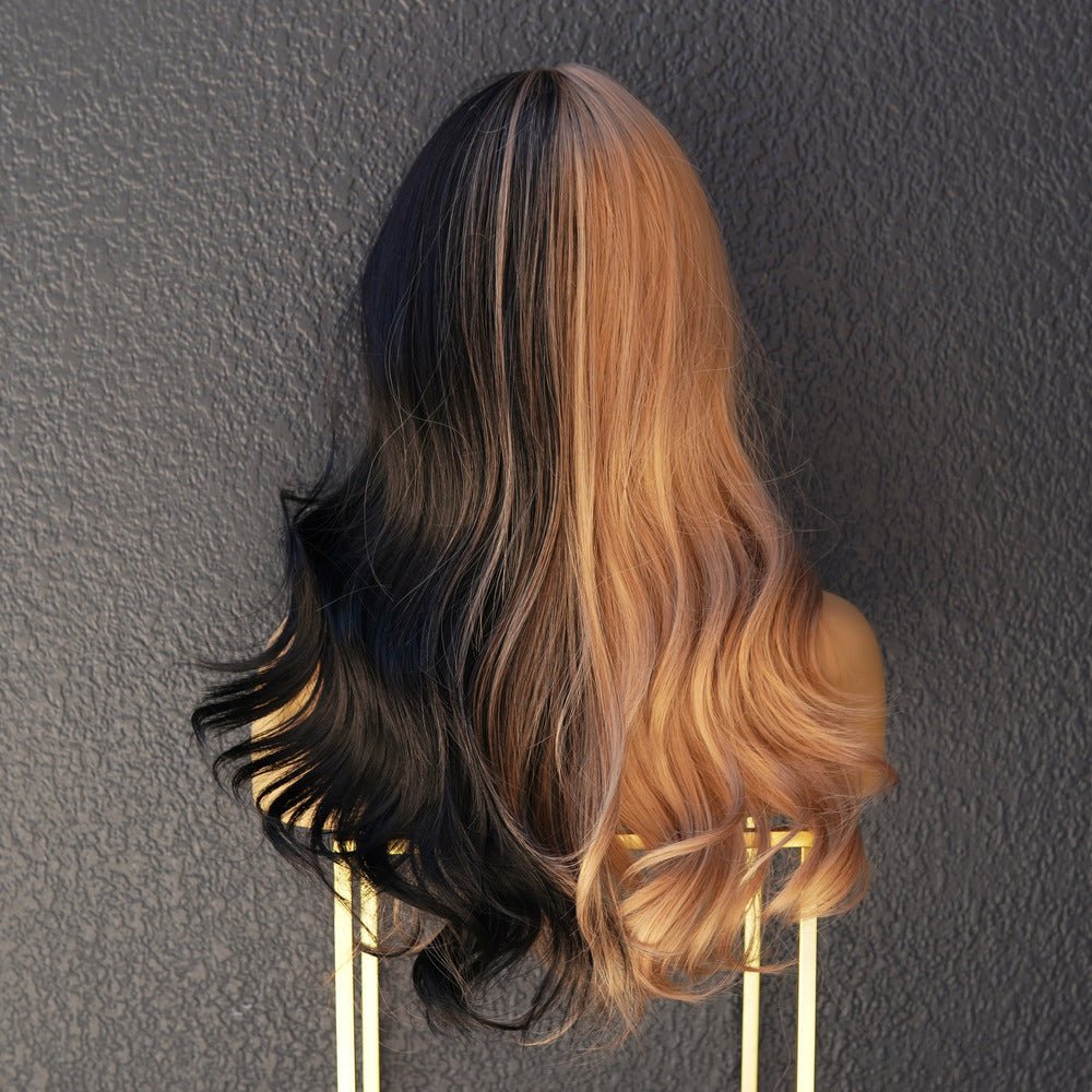 OLIVIA Two Tone Fringe Wig - Milk & Honey