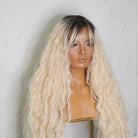 PAM Ombre Lace Front Wig ** SAMPLE WITH CUT LACE - Milk & Honey