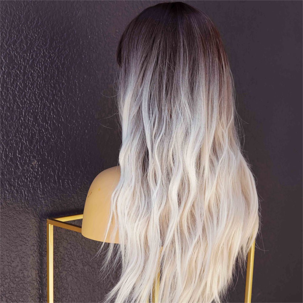 PARIS Ombre Fringe Wig - Milk & Honey