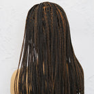 PHOENIX BROWN Braided 26" Lace Front Wig - Milk & Honey
