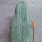 PHOENIX Mint Braided 26" Lace Front Wig - Milk & Honey