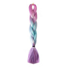 PINK, BLUE, PURPLE GLITTER BRAID HAIR 24" - Milk & Honey