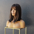 REIGN Dark Brown Fringe Wig - Milk & Honey