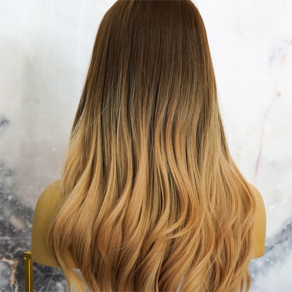 ROSA Brown Ombre Fringe Wig - Milk & Honey