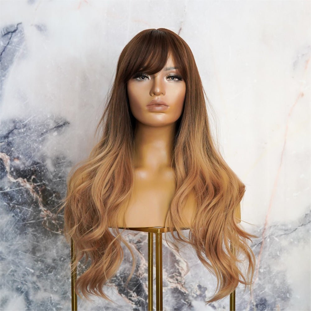 ROSA Brown Ombre Fringe Wig - Milk & Honey