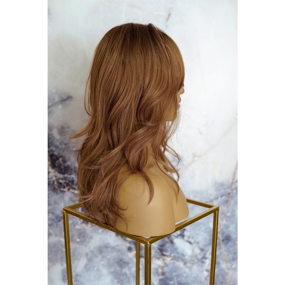 ROXY Brown Fringe Wig - Milk & Honey