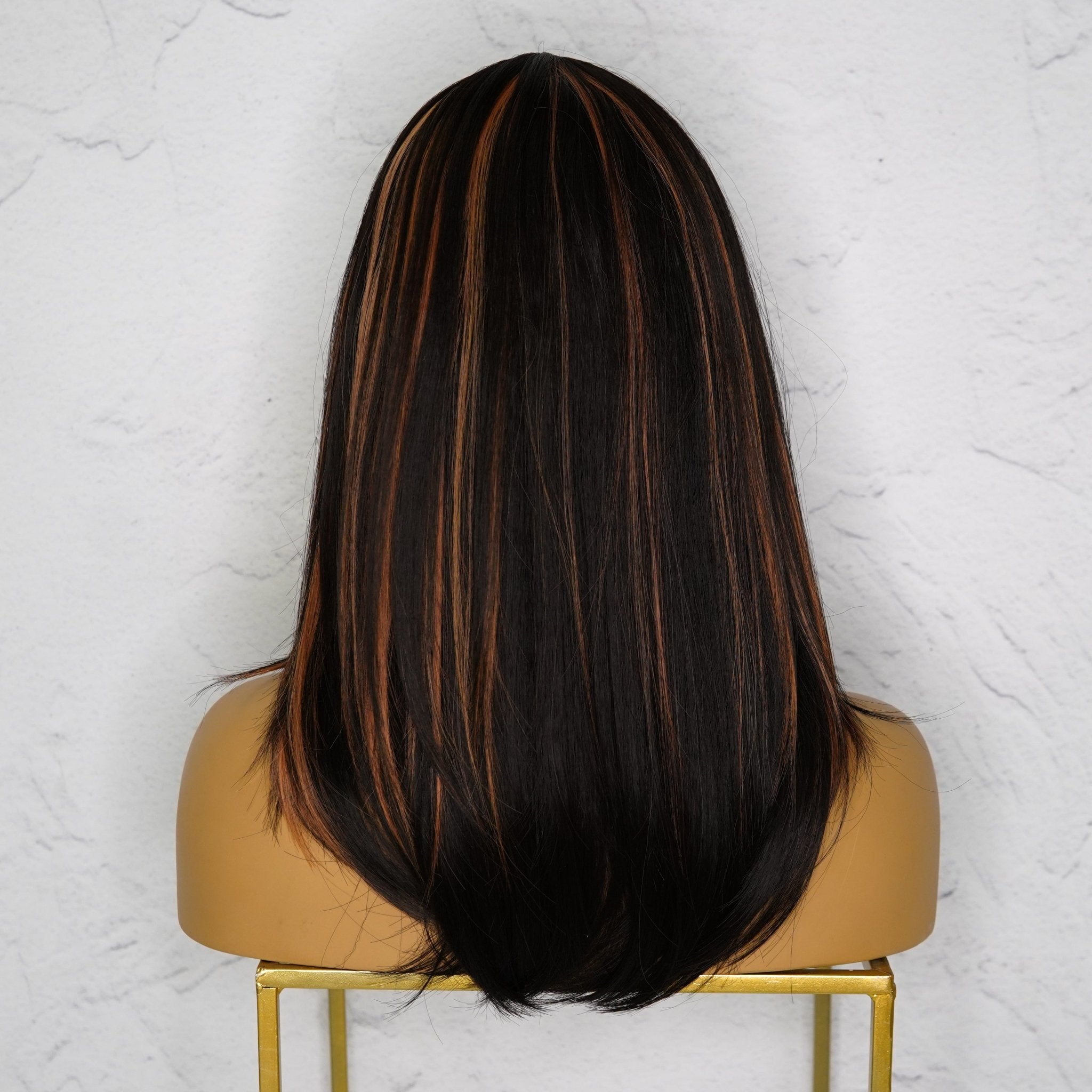 RUBY Black Fringe Wig - Milk & Honey