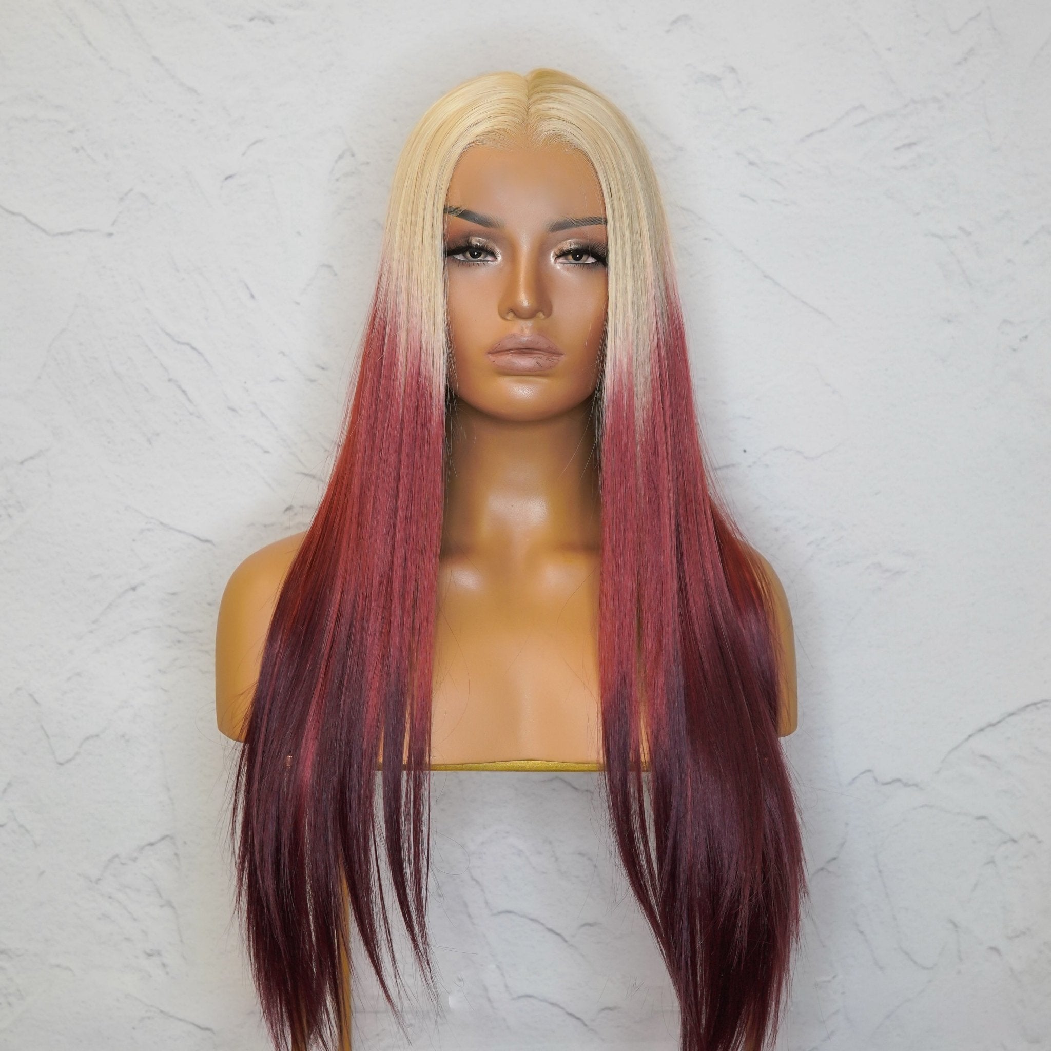 SARAH Wine Lace Front Wig - Milk & Honey