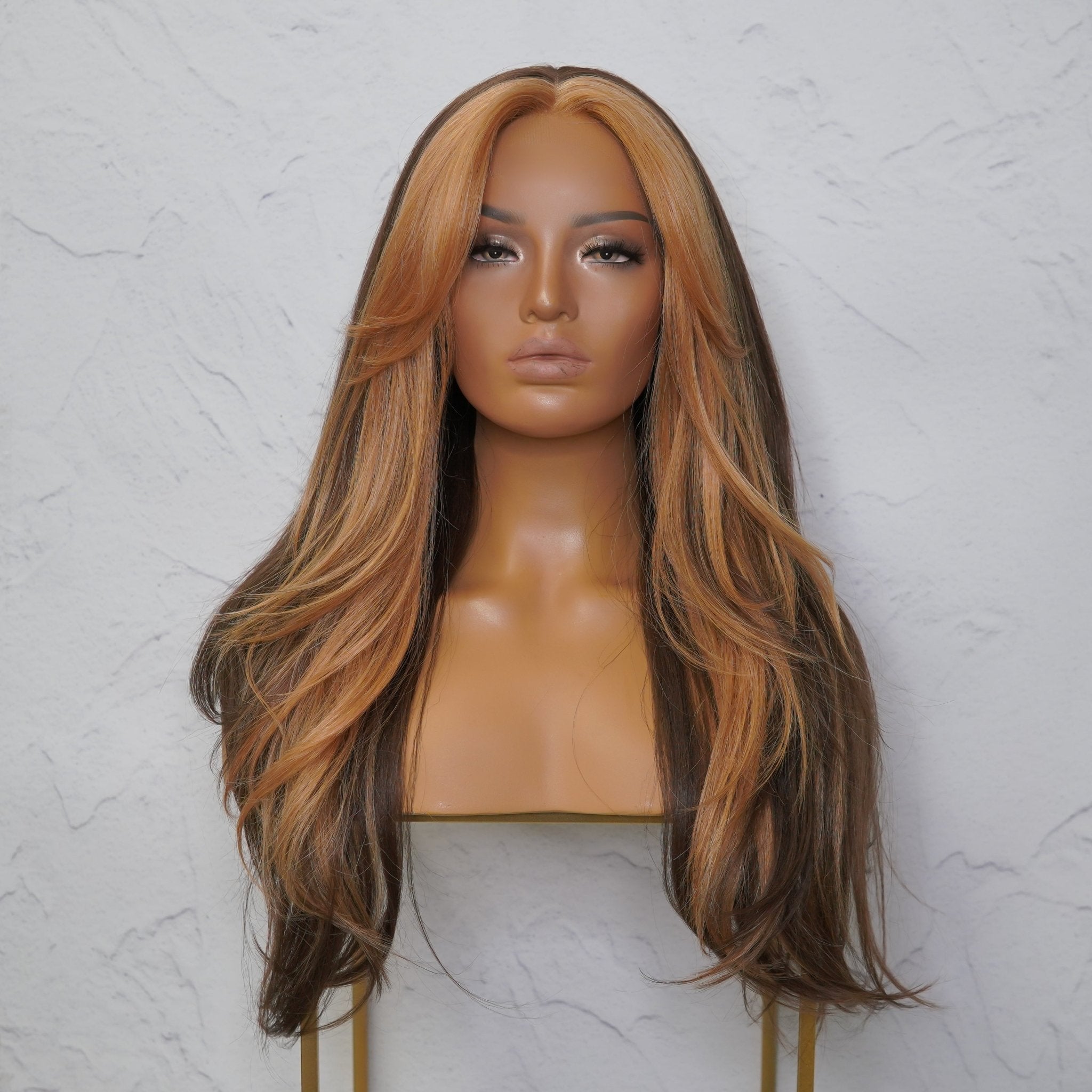 SELENE Two Tone Lace Front Wig - Milk & Honey