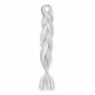 SILVER GLITTER BRAID HAIR 24" - Milk & Honey