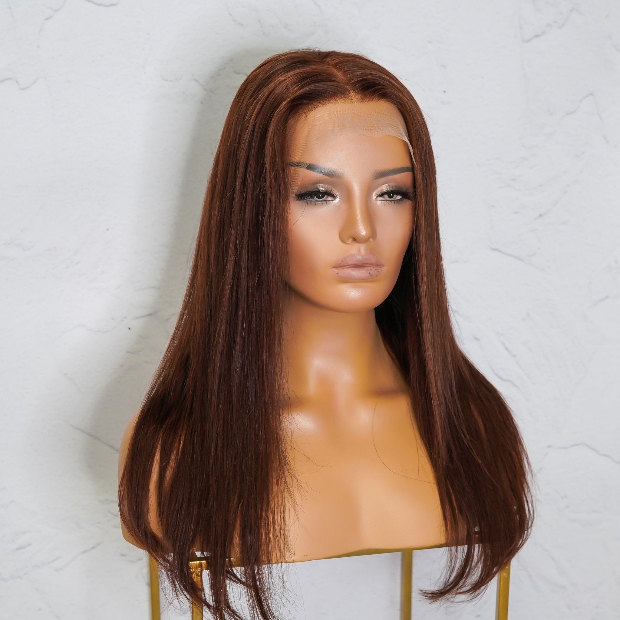 SOPHIE Human Hair Lace Front Wig - Milk & Honey