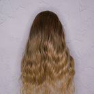 ST TROPEZ Ombre Blonde Human Hair U Part Wig - Milk & Honey