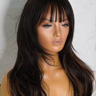 STEFANIE Black Fringe Wig - Milk & Honey