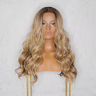 TABITHA Ombre Caramel Lace Front Wig - Milk & Honey