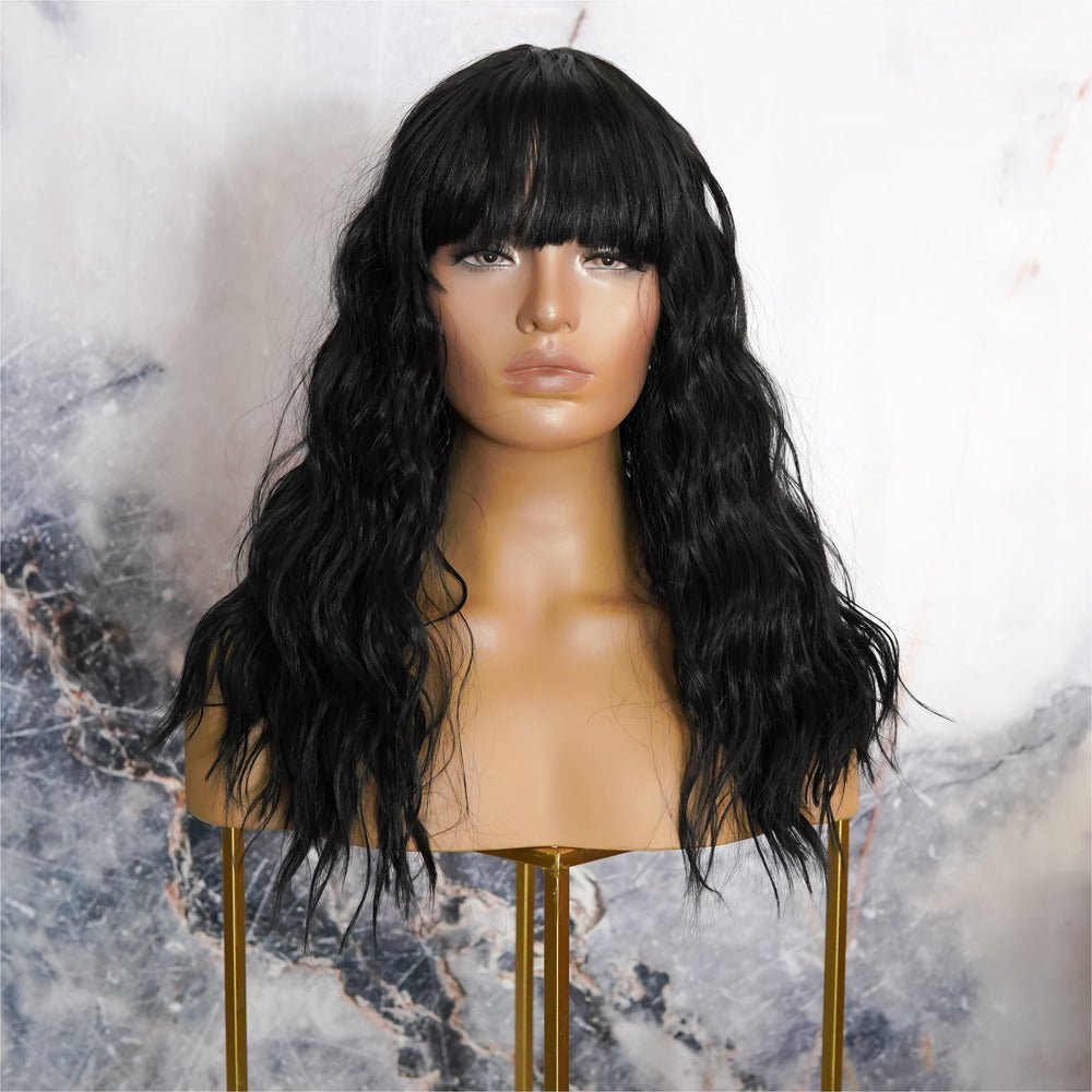 TAMIKA Black Fringe Wig - Milk & Honey