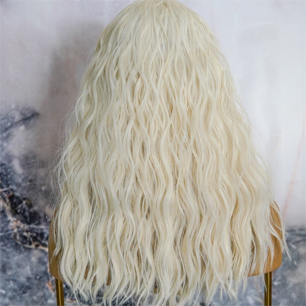 TAMIKA Platinum Fringe Wig - Milk & Honey