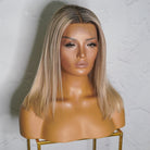 TAMMY Human Hair Lace Front Wig - Milk & Honey