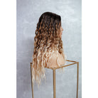 TEGAN Ombre Curly Lace Front Wig - Milk & Honey