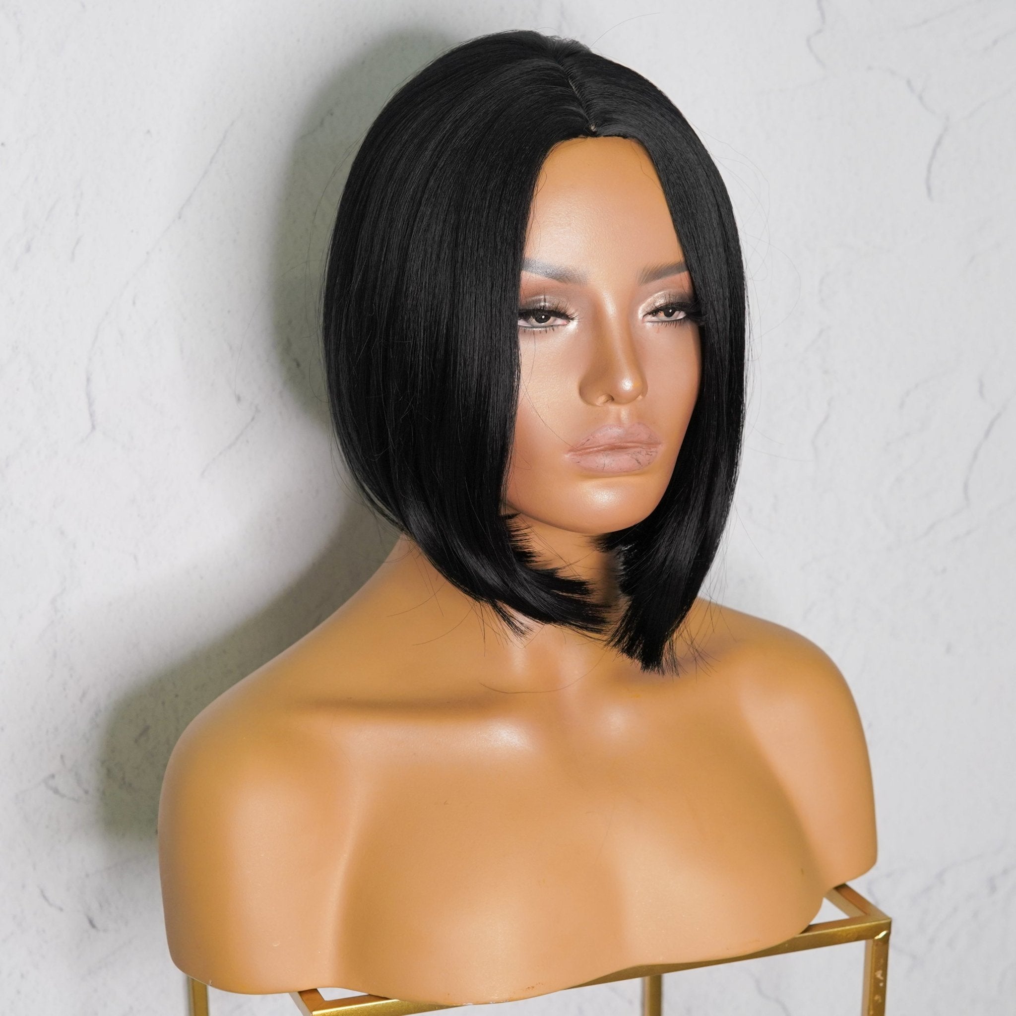 TILLY Black Cap Wig ** SAMPLE - Milk & Honey