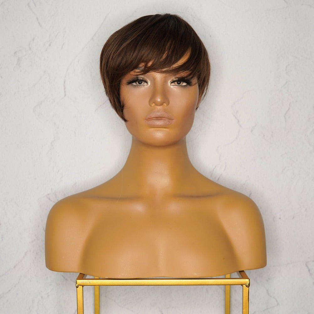 TRINITY MATRIX COSPLAY - KRIS Dark Brown Fringe Wig - Milk & Honey