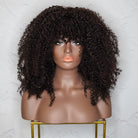 TYRA Dark Brown Afro Curl Wig - Milk & Honey